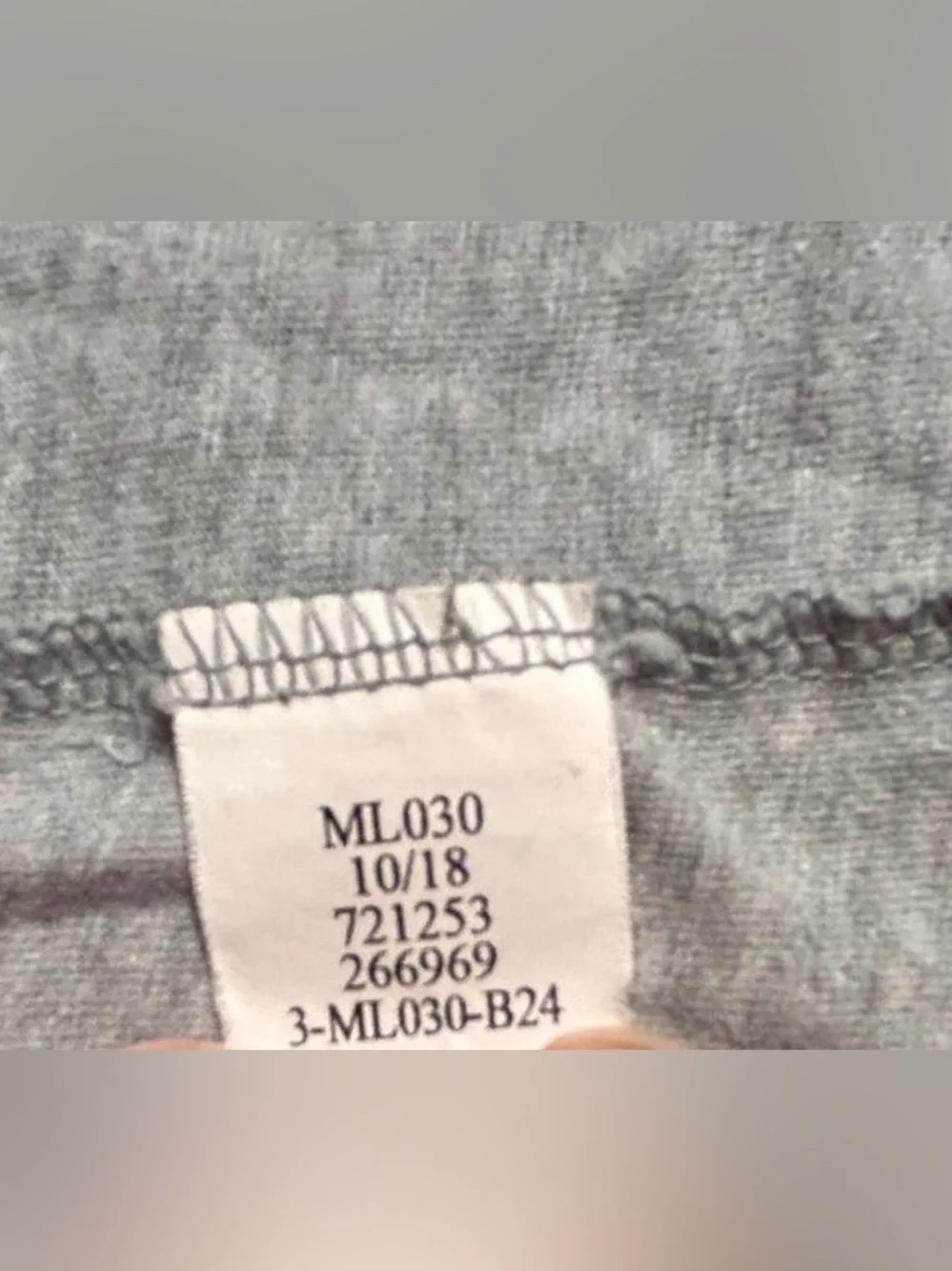 The North Face Men's Heather Gray Logo Tee - XXL